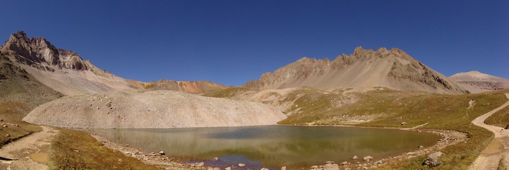 Gilpin and Mount Sneffels Lake Pano